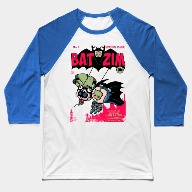 BatZim Baseball T-Shirt by hoborobo